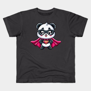 The Adventures of Panda Man Kids T-Shirt